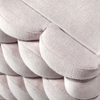 Κρεβάτι με Κεφαλάρι και Αποθηκευτικό Χώρο Hauz Hesperia Cotton Bar Pink 160X200